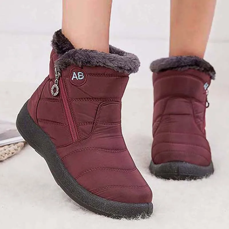 Snow Boots Women Comfortable Ladies Shoes Waterproof Shoes For Women Zipper Women Shoes Soft Keep Warm Winter Boots Botas Mujer Best Sellers In Shoes Snow Boots Women Comfortable Ladies Shoes Waterproof Shoes For Women Zipper Women Shoes Soft Keep Warm Winter Boots Botas Mujer Best Sellers In Shoes