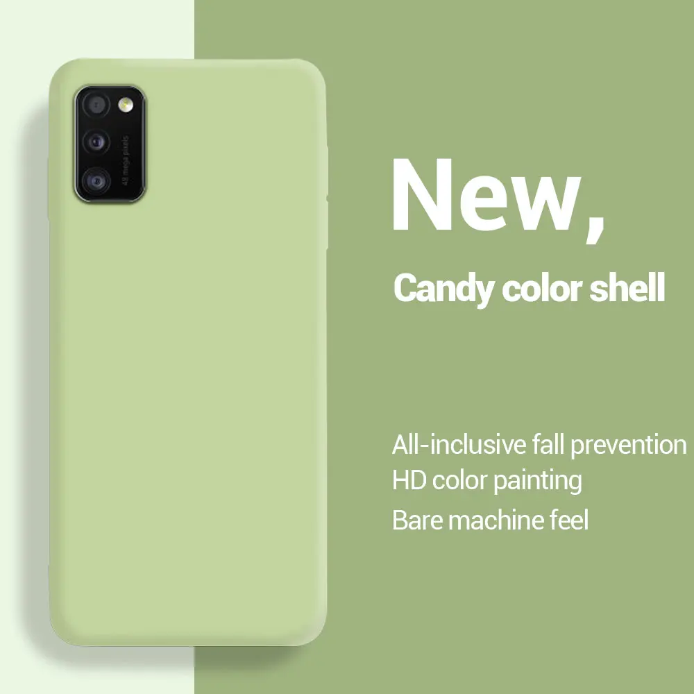 Matte Silicone Back Cover - Sleek Protective Phone Case