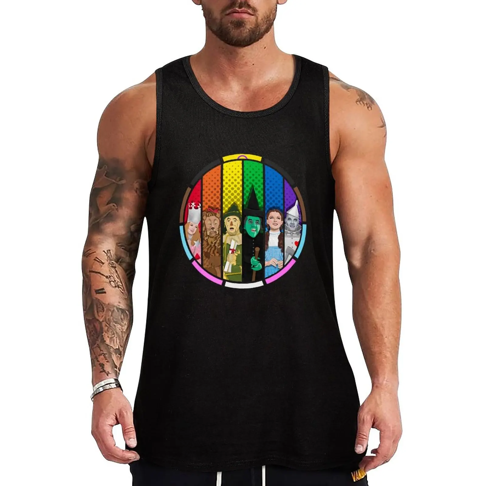 

New Oz pride Tank Top Sleeveless T-shirt clothes for men summer fitness clothing for men