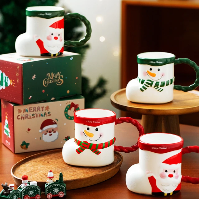 DIY Christmas gift mugs for $3 