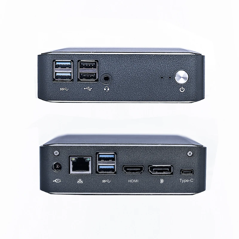 10th Gen Portable Mini Pc Intel Core i7 10510U i5 10210U 8265U Windows10 Pro Key DP HDMI2.0 Type-c 4K Linux Small Gamer Computer