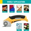 Electric Scissors Rechargeable Cordless Electric Cutter Shear For Cardboard Leather Fabric Scrapbook Carpet Electric Rotary Cutt 4
