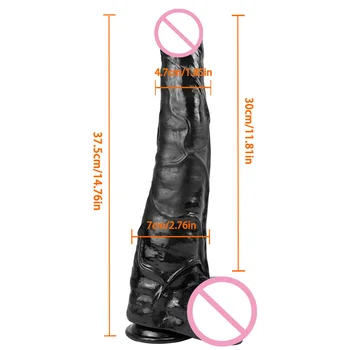 Realistic Dildo Horse Animal Dildo For Lesbian Anal Super Big Huge Suction Cup Penis Adults Eroticos Dildos for Anal Sex Toys 2