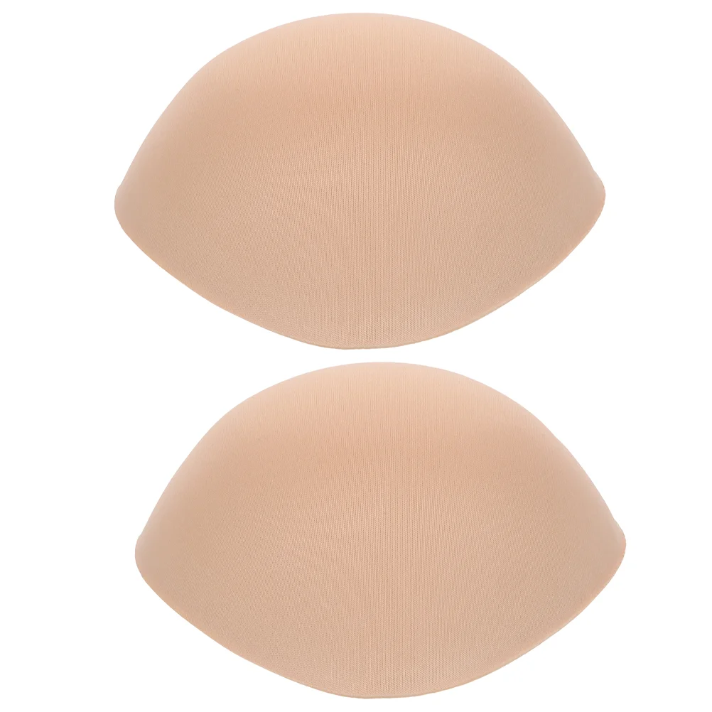 

2 Pcs Women's Bras Triangular Sponge Prosthetic Breast Mastectomy Prosthesis Padding Chest Miss