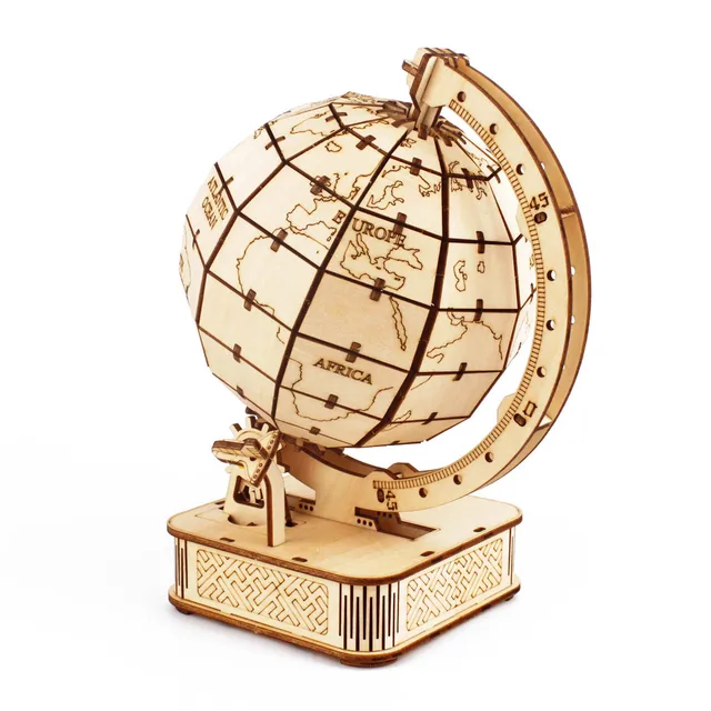 Little Learning Hands World Globe 3D Puzzle for Adults and Kids | Earth  Globe Model Kit Building Kit | 49 Pieces