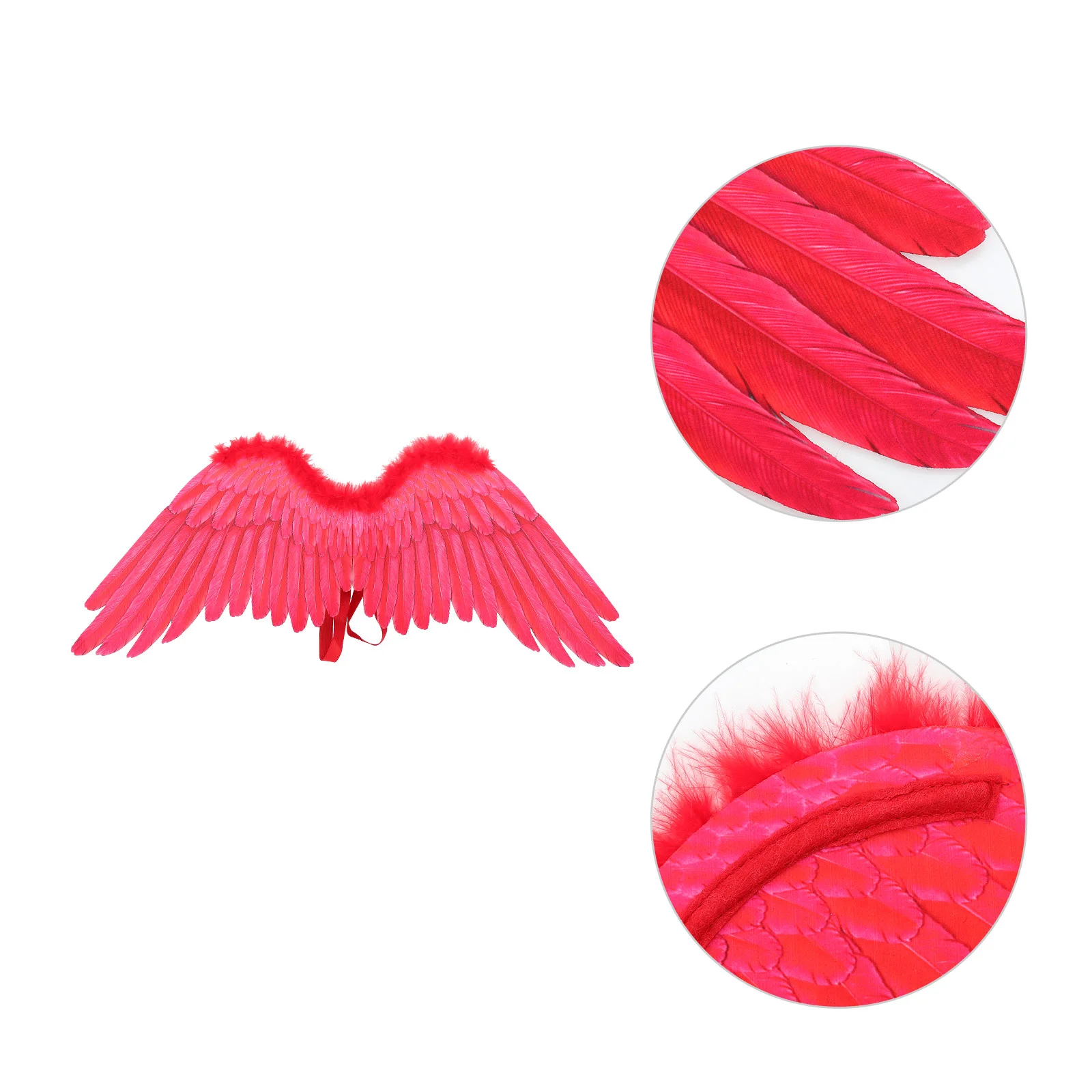 

Halloween Feather Angel Wings Costume White Feather For Kids Women Girls Cosplay Costumes Carnival Birthday Party Props