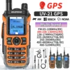 Baofeng UV-21 GPS Walkie Talkie 10W Full Band AM FM 999CH Long Range Waterproof Type-C Two Way Ham Radio Upgraded UV-17 PRO GPS 1