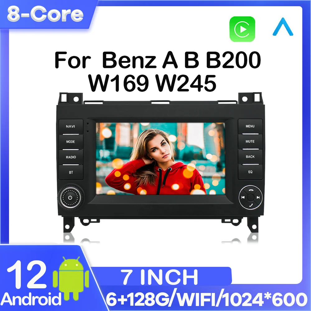 

Android 12 6G+128G For Mercedes Benz B200 W169 W245 Viano Vito Screen GPS Navigation Multimedia Radio Player Car Play All in One