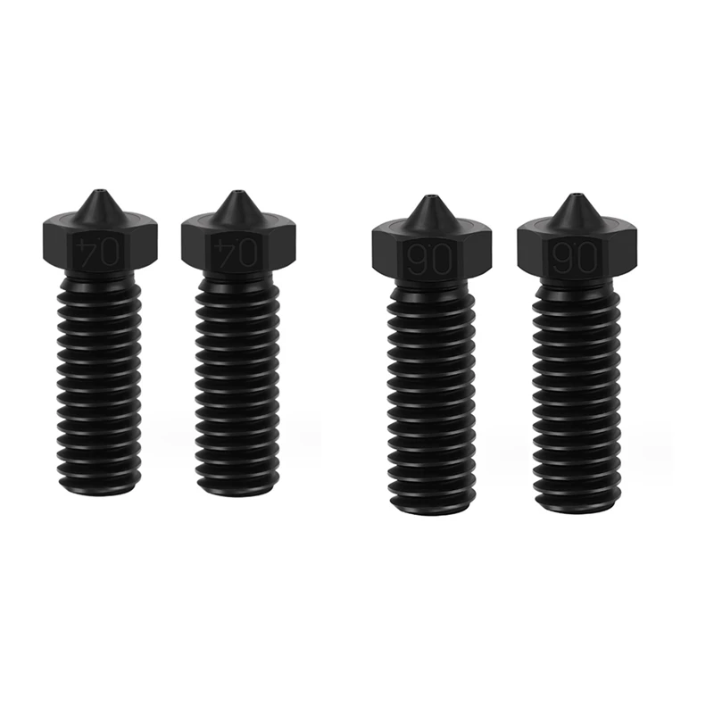 

2 шт., форсунка из закаленной стали для экструдера Volcano Hotend