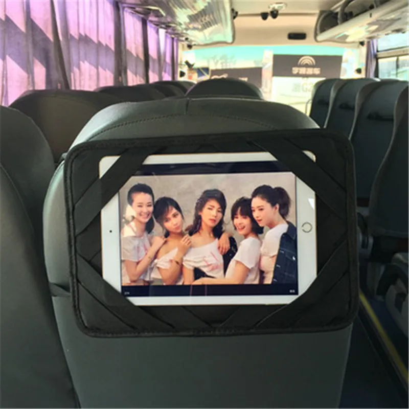 범용 태블릿 거치대 자동차 뒷좌석 휴대폰 헤드레스트, 레이지 스탠드 홀더, 아이패드 태블릿 거치대 랙, 1 개