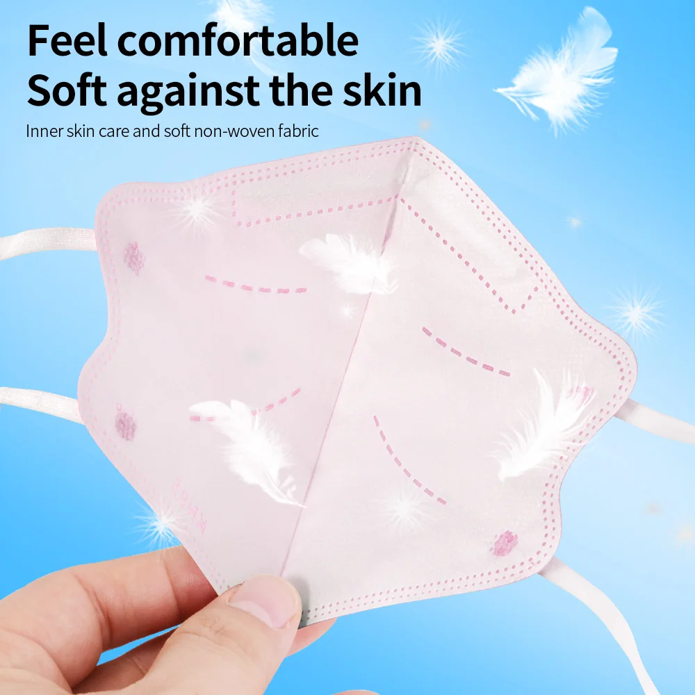 6-12 Aged Kids FFP2 Face Mask Reusable Mascarilla KN95 Infantil Facial Masque Enfant Children\'s Mouth Masks Mascarillas Niños
