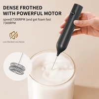 Mousseur à lait électrique portable et pratique à chargement USB pour poudre de protéines 3