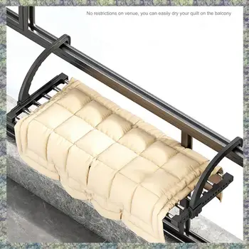 WON Radiator Clothes Airer Foldable Radiator Drying Rack 42-72CM Extendable Radiator Clothes Drying Rack Balcony