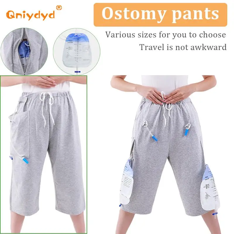 OstomyPantsSpringandSummerHiddenUrineBagBladderStomaPantSet