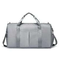 Fitness Bag Female Multi-functional Dry-wet Separation Movement Water-proof Travel Bag Yoga Bag Large-capacity Travel Bag Man - Image 4