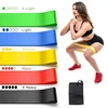 2/4/6/10/20pcs Yoga Resistance Rubber Bands Indoor Outdoor Fitness Equipment Pilates Sport Training Workout Elastic Bands