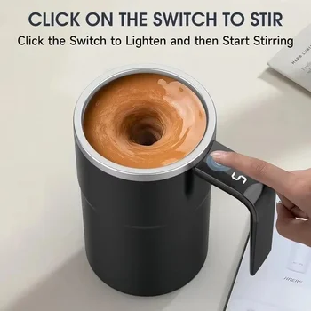 Automatic Self-Stirring Coffee Mug 1