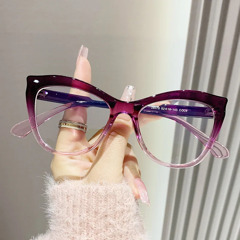 Cat Eye Glasses for Women Anti Blue Light Computer Eyewear