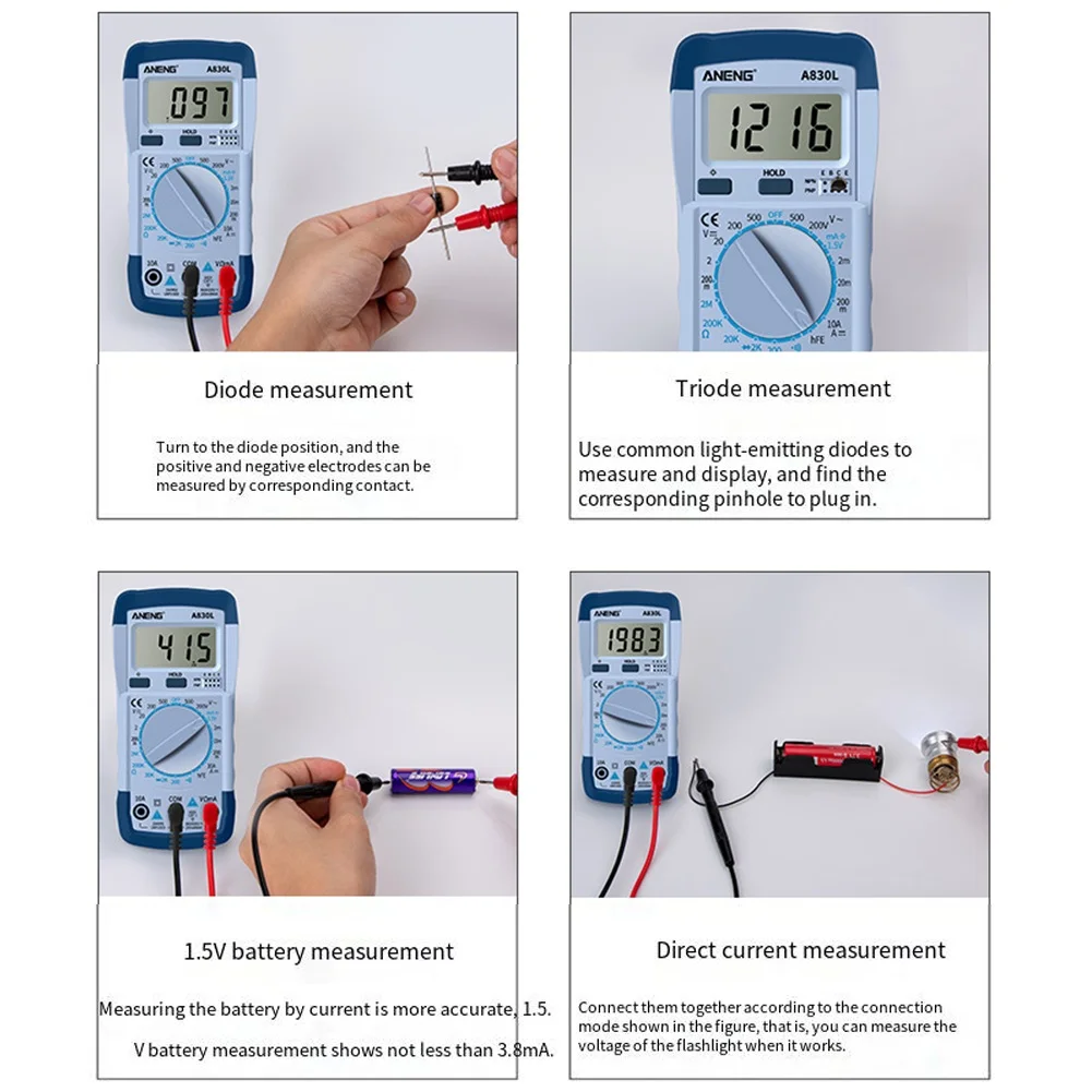 Рисунок 6 - Цифровой многофункциональный мультиметр A830L