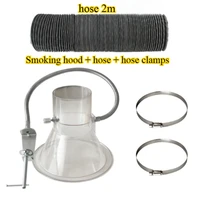 การประสาน การเชื่อมดีบุกสายการประกอบเครื่องดูดควันเครื่องดูดควันเครื่องดูดควันไอเสียพร้อมท่อยืดหยุ่นและแคลมป์ประกอบช่องดูด 2