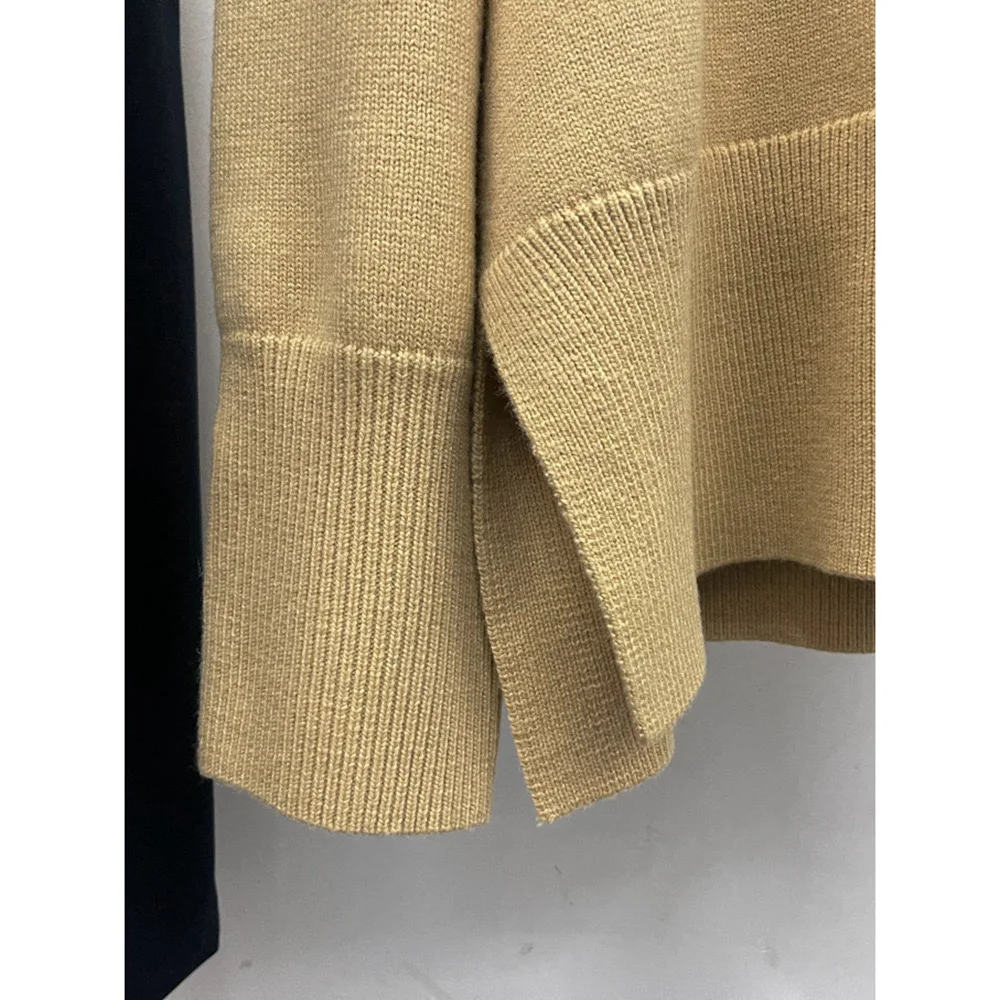 LUXURY-Sweater for Women, Casual Loose Blend, Round Neck, Long Sleeved Knit Top, Nordic Style, Spring and Winter, 2025 4