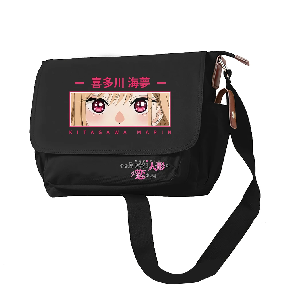 

My Dress-Up Darling Cartoon School Bags Kawaii Shoulder Bags Oxford Bookbag Women Crossbody Cute Daypack Oxford Travel Bags