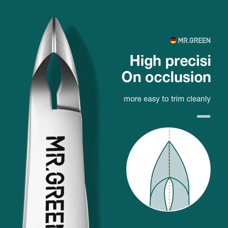 MR.GREEN Nail Cuticle Nipper Manicure Scissors Stainless Steel Dead Skin Remover Pusher Tool Trimmer Best Sellers In Beauty & Health