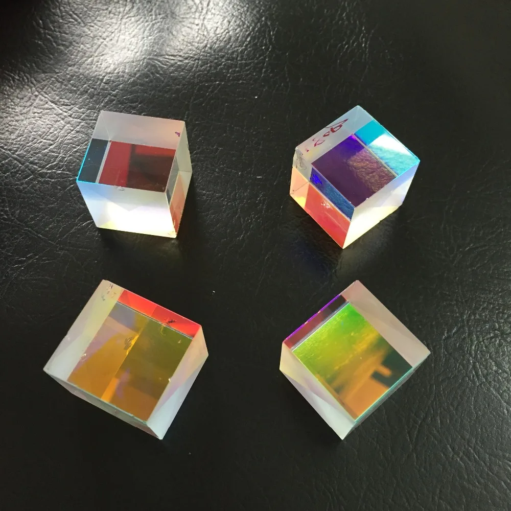 20-Pack Defective Optical Glass Prisms - 2.8" (7.2cm) Length For Crafts, DIY, Science Projects