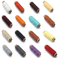 Polyester Flat Waxed Thread 150D 1mm – 50 Yards Leather Sewing Cord for Leathercraft, Bookbinding & Hand Stitching - Image 3