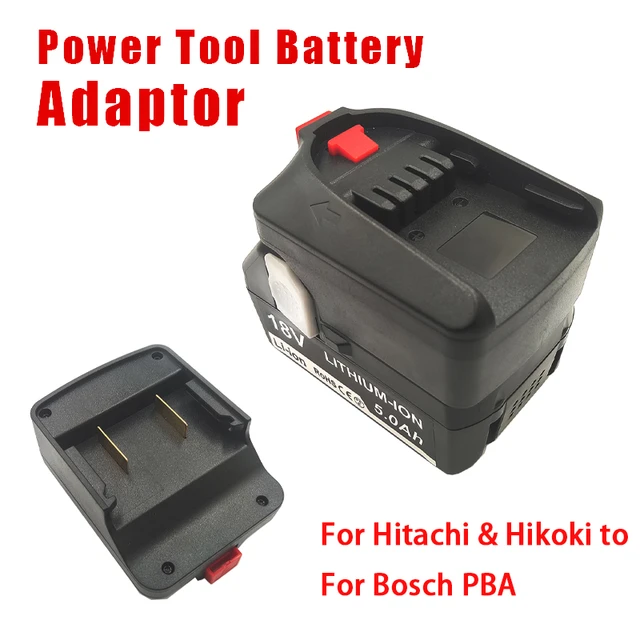 Zwincky Convert Adapter For Aeg For Ridgid 18v Battery Convert On For Bosch  18v Tool Use For Bosch Pba Series Lithium Battery - Battery Accessories &  Charger Accessories - AliExpress