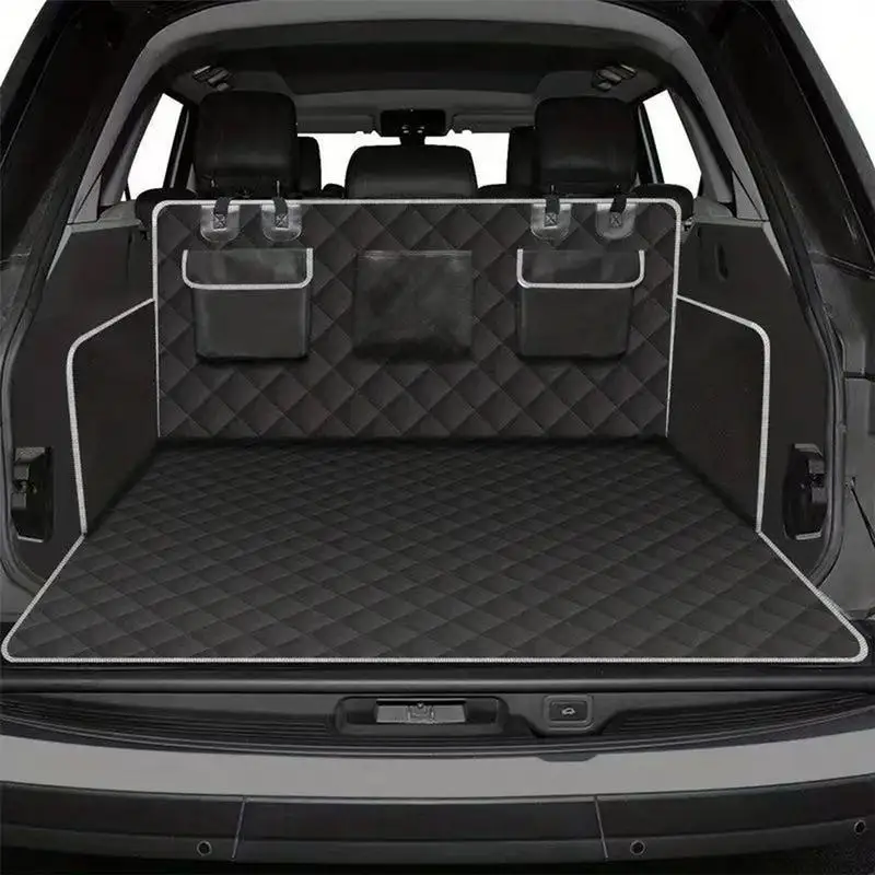 Trunk Cargo Liner Thicken Oxford Cloth Trunk Carpet Cover Waterproof Anti Slip Wear-Resistant Cushion for Pet Dog