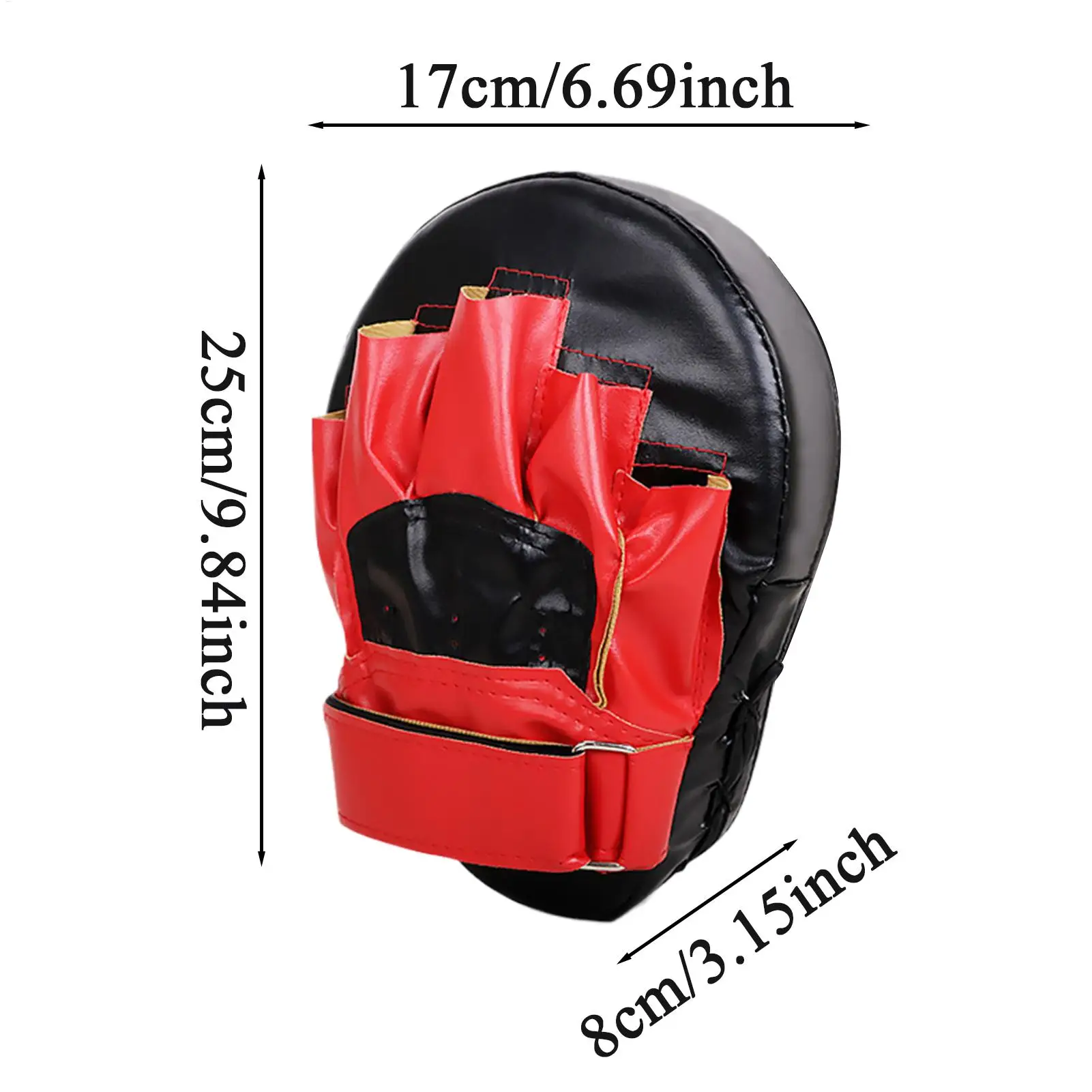 Boxing Mitts PU Leather Trainer Curved Punching Pads For Home Workout Workout Kickboxing Muay Thai Men Women Adult Kids Boy Girl