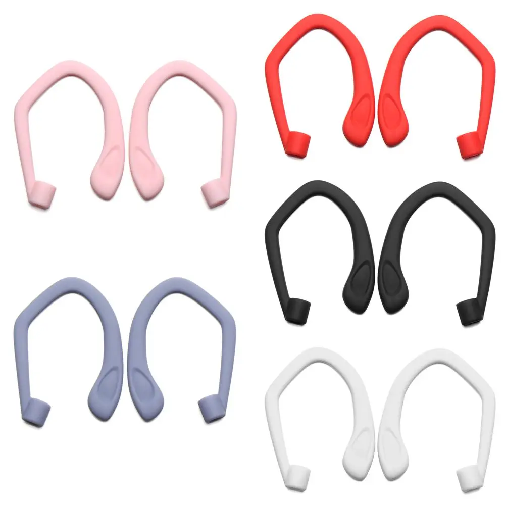 

Sports Secure Fit Hooks Anti-lost Earhooks Silicone Earphone Holders Protective Ear Hook For Apple AirPods 1 2 Pro