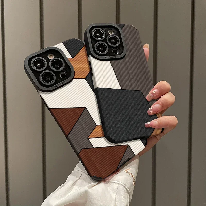 Leather Phone Case for All iPhone Models – Stylish Unisex Cover