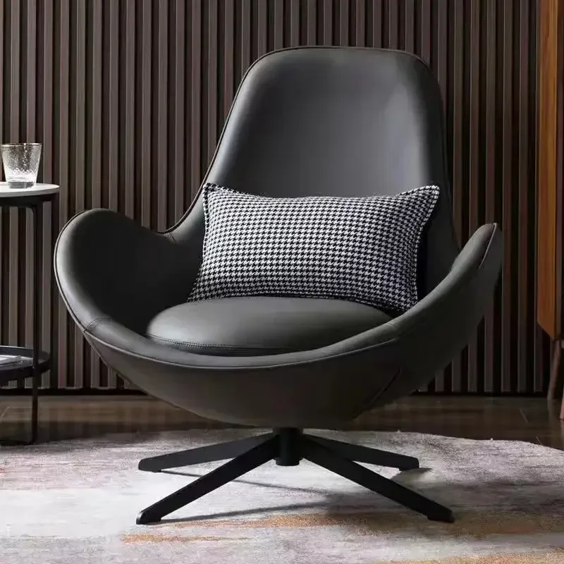 Nordic Sofa Chair Balcony Luxury Rotating Leisure Designer Egg Eggshell Online Celebrity Chaise Lounge