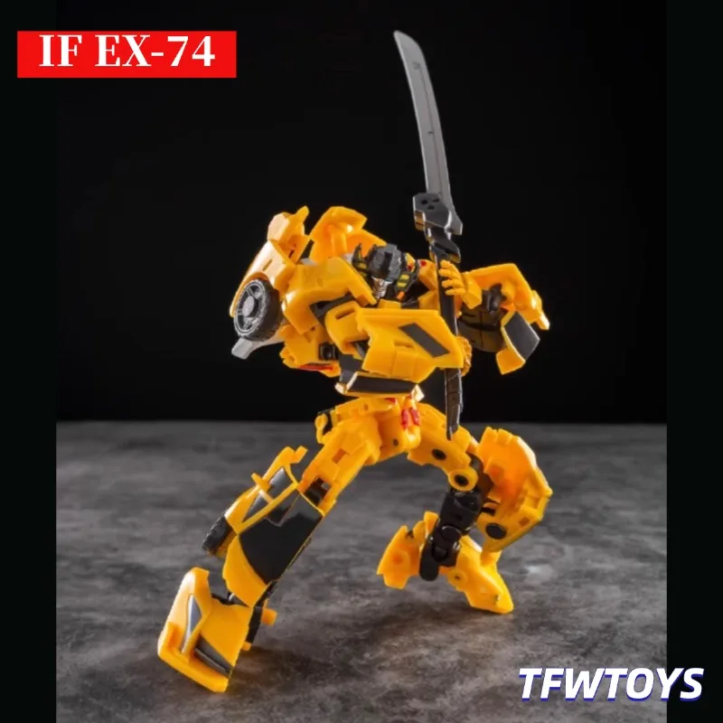 Iron Factory Iron Samurai Series IF EX-74 EX74 Sunstreaker Raiki Action Figure With Box 10cm Robot