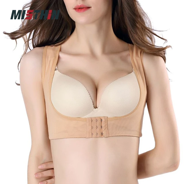 Misthin feminino binder bra postura corrector baixo preço pós