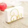 Space-Saving Metal Napkin Holder Nordic Style Freestanding Table Paper Organizer Thicken No-slip Tissue Storage Rack Home 2