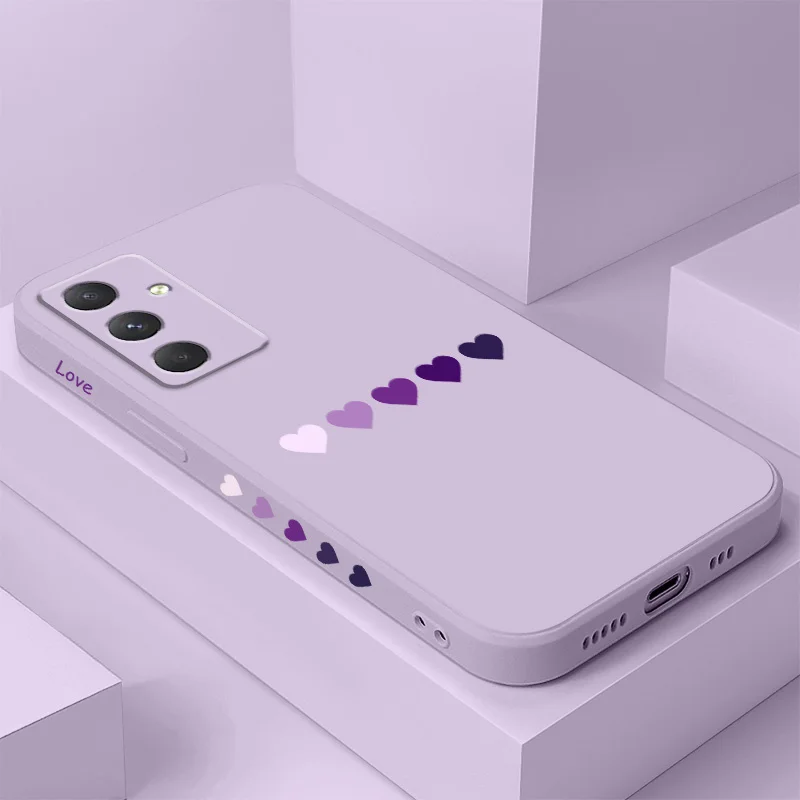 Gradient Heart Phone Case - Abstract Love Design