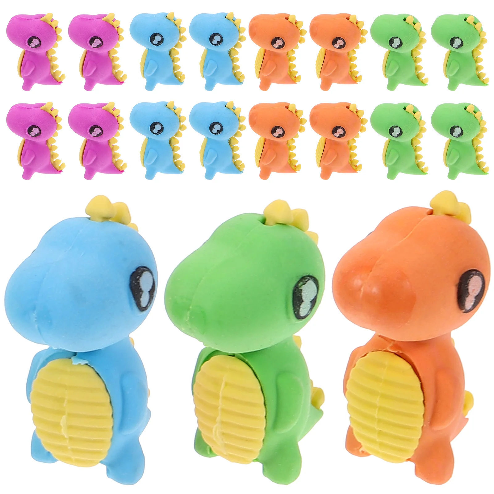 

48 Pcs Pets Animal Eraser Mini Erasers for Kids Class Prizes Small Animals Primary School