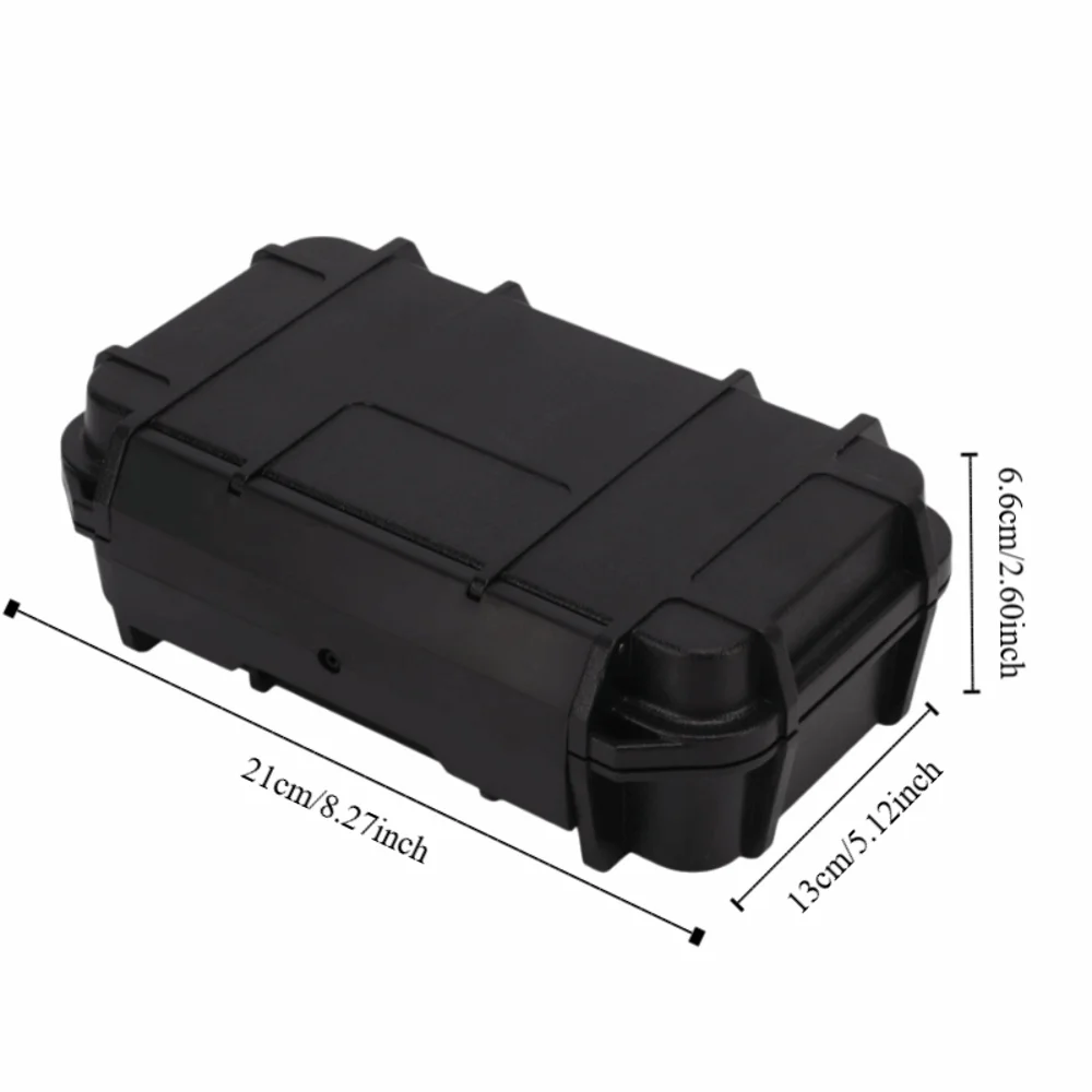 Boîte étanche ABS antichoc 21x13x6.6cm - Vert, Noir, Kaki