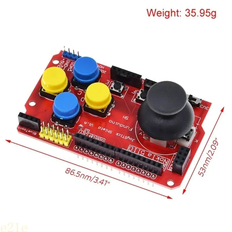 E21E GamePad 조이스틱 방패 확장 보드 아날로그 DIY 도구 키보드