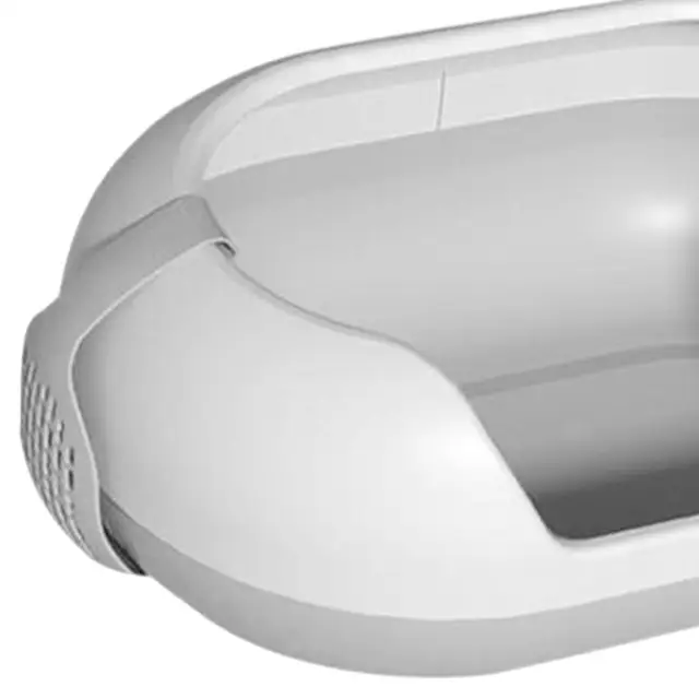 Cat Litter Box Kitten Litter Pan Splashproof High Sided Cat Sand Box Pet Supplies Low Entry Open Top Pet Litter Tray Bedpan 5