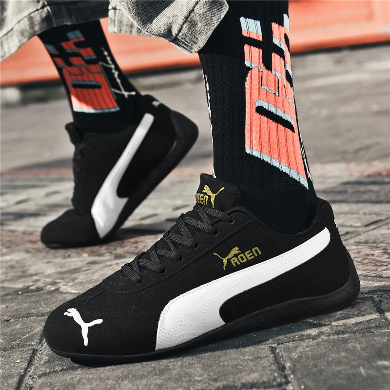 The genuine leather lightweight soft-soled Forrest Gump sneakers are fashionable and versatile low-top sports and casual shoes 1