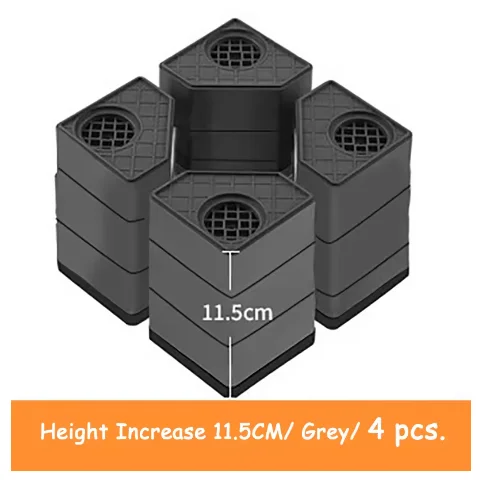 4 قطعة منصات قدم مكافحة الاهتزاز غسالة صدمة وسادة...