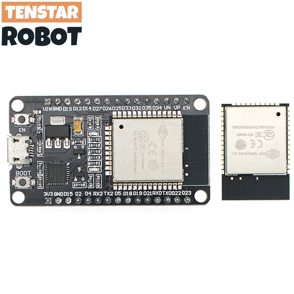 ESP32 Dual Core Development Board with WiFi and Bluetooth Connectivity