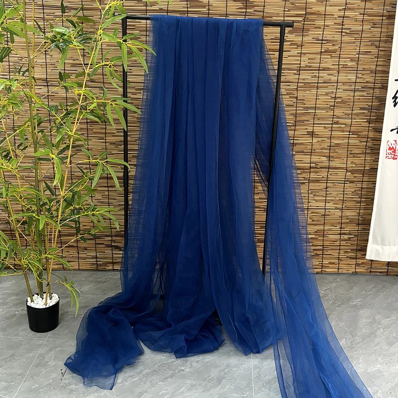 Versatile Green Soft Tulle Fabric for Elegant Decorations & Apparel