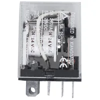 DC 12V Coil 10A 240VAC 28VDC DPDT Electromagnetic Relay JQX-13F2Z 2