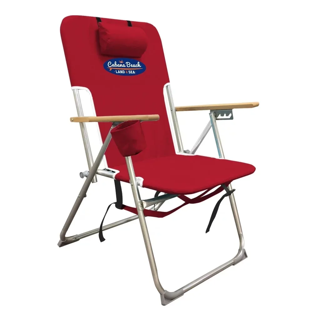 

Camping Chair Beach High Weight Capacity Beach Chair Outdoor Furniture Foldable Supplies Lightweight Relaxing Backrest