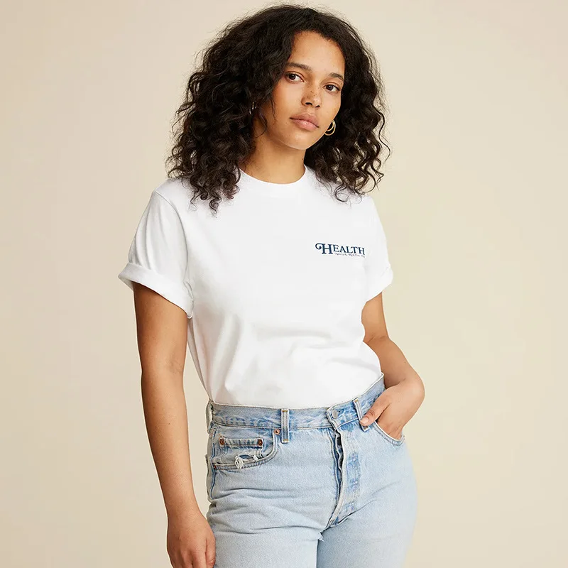 

Early Spring 2024 New Oversized Women's T Shirt Alphabet Print Vintage T Shirt Simple Clothes Women's T Shirt Y2k Top